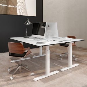 Actiforce Schreibtisch Steelforce SLS 370 PRO - Beispielbild (Tischkante bei weißer Platte immer weiß!) Actiforce Schreibtisch Steelforce SLS 370 PRO - Beispielbild (Tischkante bei weißer Platte immer weiß!)