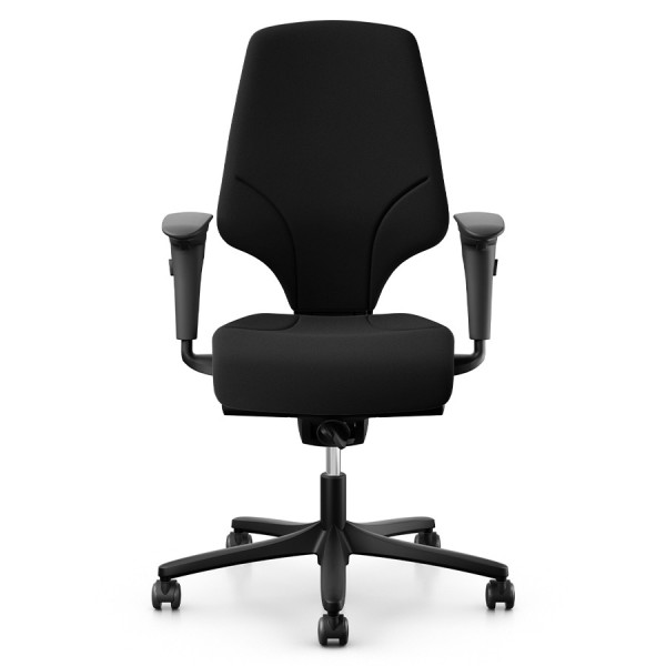 Giroflex 64-3578 mit Stoff Xtreme schwarz und 4D-Armlehnen, schwarz