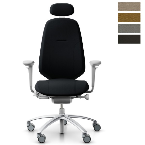 RH Mereo 300 silver-grey hohe Rückenlehne 