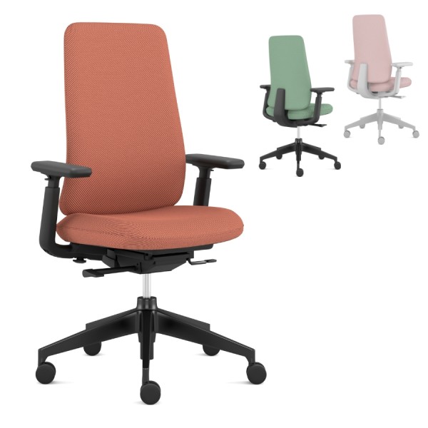 HAWORTH Aloha Pro Bürostuhl | Polsterrücken | Konfigurator