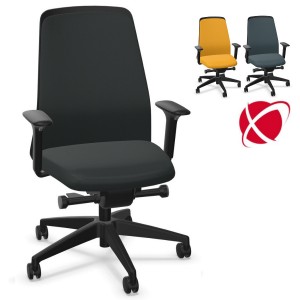 Interstuhl EVERYis1 EV361 FLEXTECH Bürostuhl schwarz mit Chillback Rückenlehne Interstuhl EVERYis1 EV361 FLEXTECH Bürostuhl schwarz mit Chillback Rückenlehne