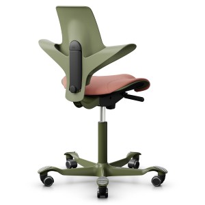 HAG CAPISCO PULS 8020 | Schale Moss | Bezug Select rosa | Gestell Moss Grey HAG CAPISCO PULS 8020 | Schale Moss | Bezug Select rosa | Gestell Moss Grey