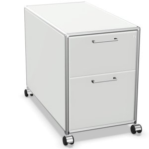 Bosse Modul Space Container 3-6 weiß Gestell chrom - FAST&EASY Bosse Modul Space Container 3-6 weiß Gestell chrom - FAST&EASY