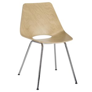 THONET S 661 Stahlrohrstuhl Buche natur - Gestell chrom THONET S 661 Stahlrohrstuhl Buche natur - Gestell chrom