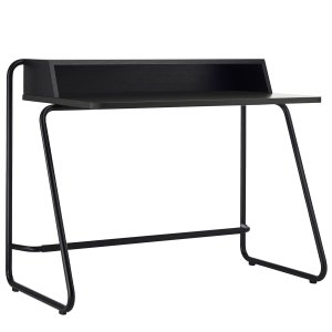 THONET Stahlrohr Schreibtisch S 1200 schwarz Esche offenporig - Gestell schwarz THONET Stahlrohr Schreibtisch S 1200 schwarz Esche offenporig - Gestell schwarz