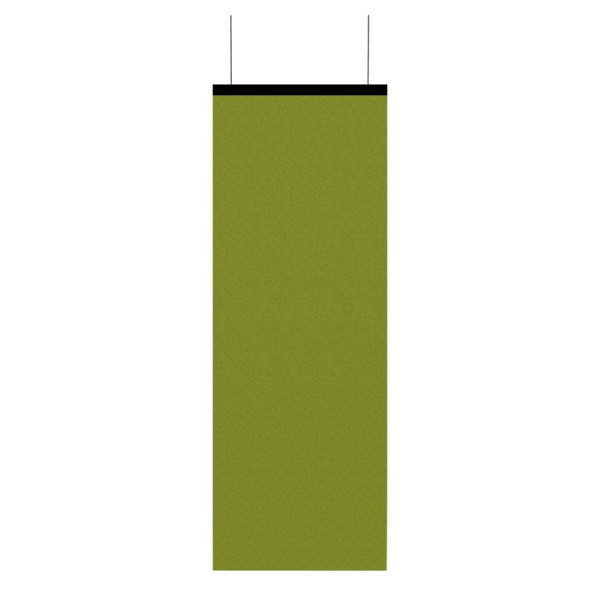 BuzziSpace BuzziFalls Plain | Raumteiler Wand Decke | Grün