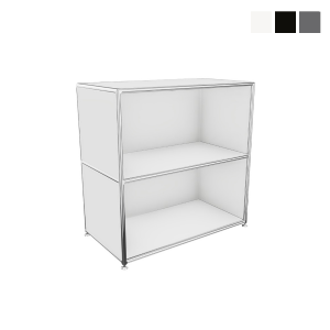 Bosse Regal Chrom 2 OH Melamin Weiß 80 cm Bosse Regal Chrom 2 OH Melamin Weiß 80 cm