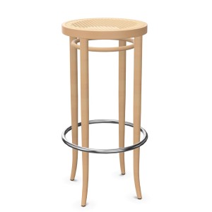 THONET 204 RH Barhocker | Sitz-Rohrgeflecht | Buche gebeizt aufgehellt THONET 204 RH Barhocker | Sitz-Rohrgeflecht | Buche gebeizt aufgehellt