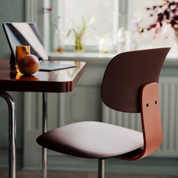 HAG Tion 2160 Bürostuhl Blush Rose | Sitz u. Rücken gepolstert | Stoff Cura 61257 HAG Tion Bürostuhl - Beispielbild