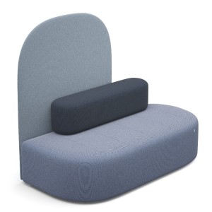 Profim Revo Highback Sofa Loungemodul SSW-5 - Beispiel blau mit Stoff Steelcut Trio Profim Revo Highback Sofa Loungemodul SSW-5 - Beispiel blau mit Stoff Steelcut Trio