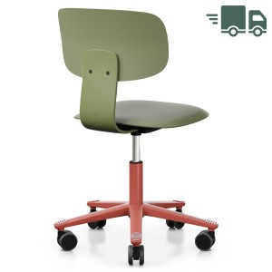 HAG Tion 2100 Bürostuhl Moss - Sitz u. Rückenschale Kunststoff | Fußkreuz Blush Rose HAG Tion 2100 Bürostuhl Moss - Sitz u. Rückenschale Kunststoff | Fußkreuz Blush Rose