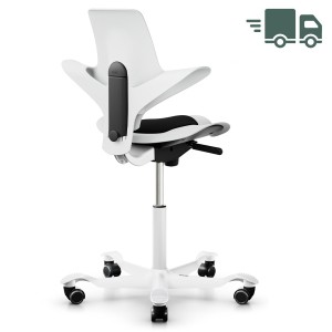 HAG Capisco 8010 Stehhilfe White Edition - ohne Fußring HAG Capisco 8010 Stehhilfe White Edition - ohne Fußring