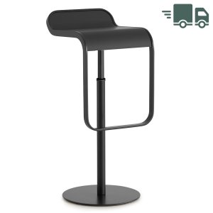 lapalma Lem Barhocker schwarz 66-79 cm lapalma Lem Barhocker schwarz 66-79 cm