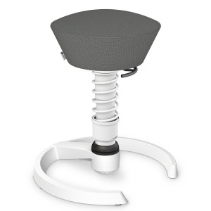 Aeris Swopper Cura grau meliert | Gestell weiß | Gleiter Aeris Swopper Cura grau meliert | Gestell weiß | Gleiter