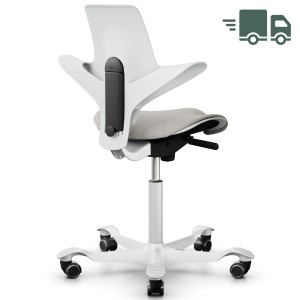 HAG CAPISCO PULS 8020 White Edition mit Stoff Select weiß HAG CAPISCO PULS 8020 White Edition mit Stoff Select weiß