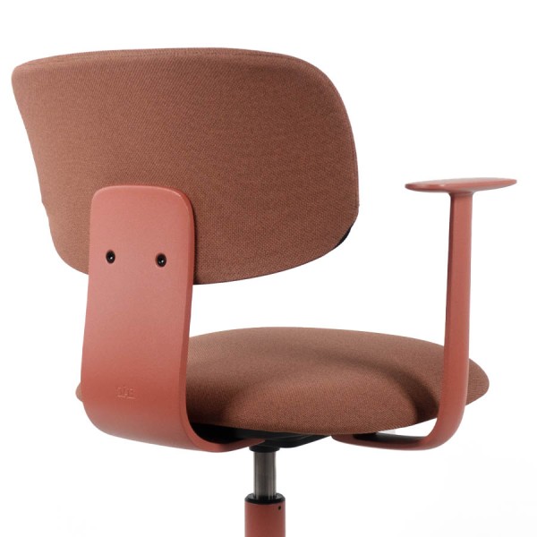 HAG Tion 2160 Bürostuhl Blush Rose | Sitz u. Rücken gepolstert | Stoff Cura 61257 HAG Tion 2160 Bürostuhl Blush Rose - Nahaufnahme