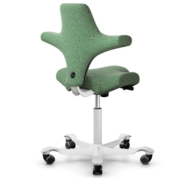 HAG Capisco 8106 mit Designstoff Sisu green and white 