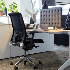 HAWORTH Very Task (Comforto 62) Bürodrehstuhl schwarz gepolstert HAWORTH Very Task (Comforto 62) Bürodrehstuhl schwarz gepolstert