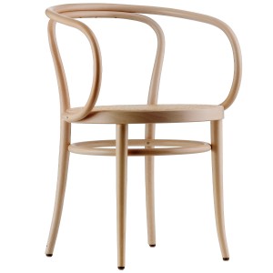 THONET 209 Bugholzarmlehnenstuhl Buche natur mit Rohrgeflecht THONET 209 Bugholzarmlehnenstuhl Buche natur mit Rohrgeflecht