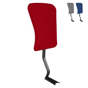 Aeris Swopper Rückenlehne Mikrofaser rot - Lehnengestell schwarz Aeris Swopper Rückenlehne Mikrofaser rot - Lehnengestell schwarz