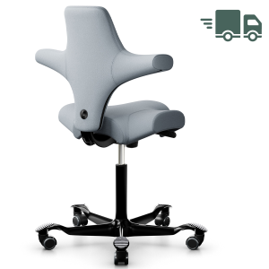 HAG Capisco 8106 Stoff Select grau - Gestell schwarz HAG Capisco 8106 Stoff Select grau - Gestell schwarz