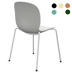 Profim Noor 6050 Kantinenstuhl Vanilla Snow Profim Noor 6050 Kantinenstuhl Vanilla Snow