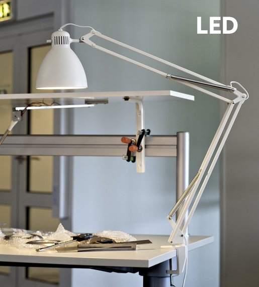 Glamox L1 LED in weiß