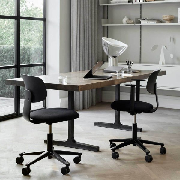 HAG Tion 2160 Bürostuhl Blush Rose | Sitz u. Rücken gepolstert | Stoff Cura 61257 HAG Tion Bürostuhl - Beispielbild