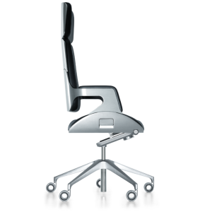 Interstuhl SILVER 362S Bürodrehstuhl hohe Rückenlehne silber gebürstet Interstuhl SILVER 362S Bürodrehstuhl hohe Rückenlehne silber gebürstet