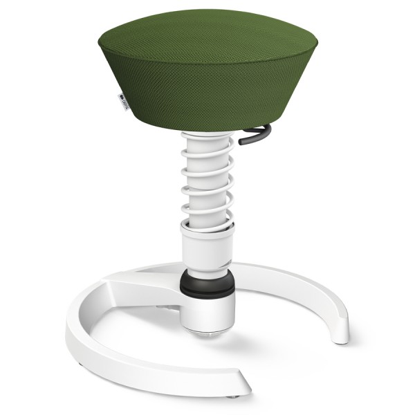 Aeris Swopper Air Mesh-Gewebe Runner grün mit Gleiter - Gestell/Feder weiß