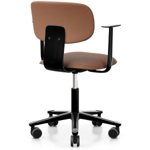 HAG Tion 2160 Bürostuhl schwarz - Sitz u. Rücken gepolstert Leder Elmosoft EL33004 HAG Tion 2160 Bürostuhl schwarz - Sitz u. Rücken gepolstert Leder Elmosoft EL33004