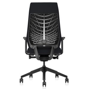 Interstuhl JOYCEis3 JC317 Bürostuhl mit Softback hoch Farbe schwarz - Rückansicht Interstuhl JOYCEis3 JC317 Bürostuhl mit Softback hoch Farbe schwarz - Rückansicht