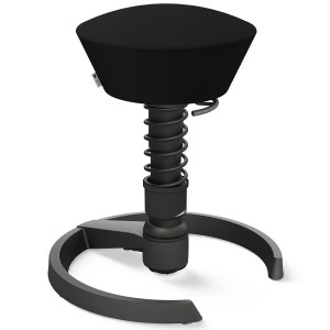 Aeris Swopper Select Wolle schwarz - Gleiter - Gestell schwarz - Standardfeder Aeris Swopper Select Wolle schwarz - Gleiter - Gestell schwarz - Standardfeder