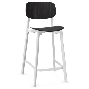 Kristalia COLANDER Barhocker schwarze Eiche Kristalia COLANDER Barhocker schwarze Eiche