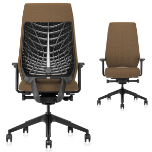 Interstuhl JOYCEis3 JC317 Bürostuhl mit Softback hoch Farbe beigegrau  Interstuhl JOYCEis3 JC317 Bürostuhl mit Softback hoch Farbe beigegrau