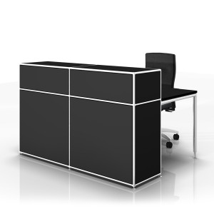 Bosse Modul Space Empfangstheke 1 schwarz Bosse Modul Space Empfangstheke 1 schwarz