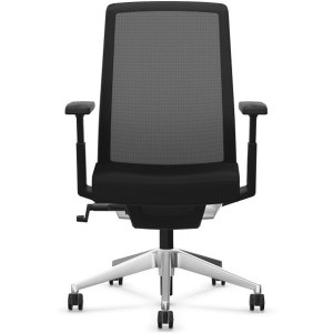HAWORTH Very (Comfort 62) schwarz mit Netzrücken mit Gestell Alu glanz poliert HAWORTH Very (Comfort 62) schwarz mit Netzrücken mit Gestell Alu glanz poliert