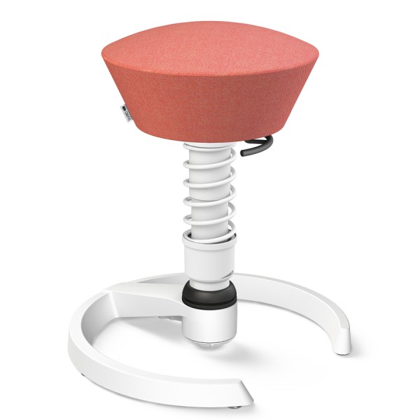 Aeris Swopper Capture Wolle rosa-rot meliert - Gleiter - Gestell weiß - Standardfeder