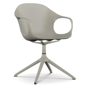Kristalia ELEPHANT Drehstuhl Sitzschale beige Gestell beige lackiert Kristalia ELEPHANT Drehstuhl Sitzschale beige Gestell beige lackiert