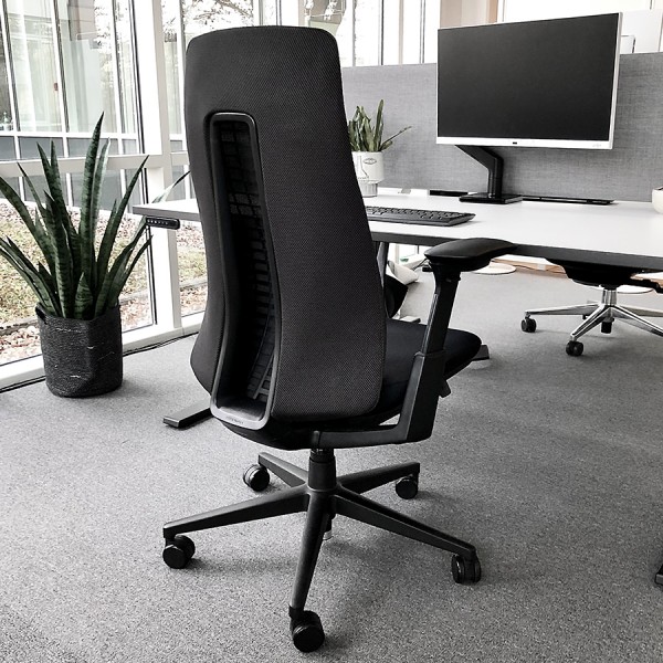 HAWORTH Fern Bürodrehstuhl - Beispielbild schwarz
