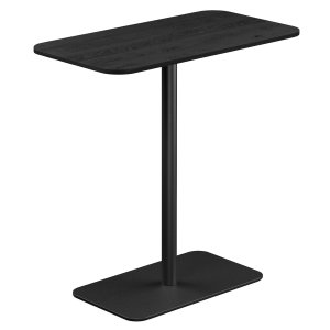 Profim Revo Beistelltisch LS65 - Platte Holzdekor Esche schwarz - Gestell RAL 9005 schwarz Profim Revo Beistelltisch LS65 - Platte Holzdekor Esche schwarz - Gestell RAL 9005 schwarz