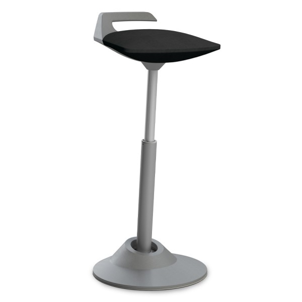 Aeris Muvman Mikrofaser schwarz High-Feder - Gestell grau