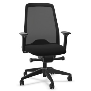 Interstuhl EVERYis1 EV261 FLEXTECH Bürostuhl schwarz mit Netzrücken Interstuhl EVERYis1 EV261 FLEXTECH Bürostuhl schwarz mit Netzrücken