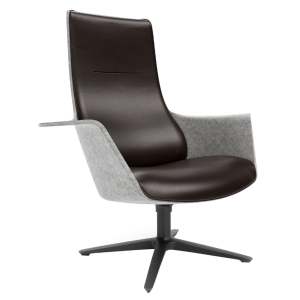 Klöber WOOOM (woo74) Lounge Sessel mit Armlehnen ohne Ohren Klöber WOOOM (woo74) Lounge Sessel mit Armlehnen ohne Ohren