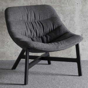Noti Mishell Soft Holzgestell Eiche schwarz, Stoff Main Line Flax MLF28 Edgware Noti Mishell Soft Holzgestell Eiche schwarz, Stoff Main Line Flax MLF28 Edgware