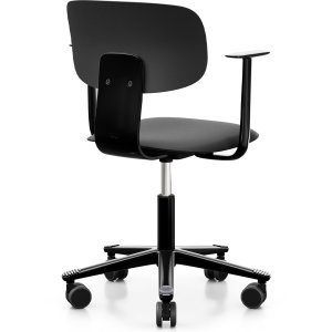 HAG Tion 2100 Bürostuhl schwarz mit Armlehnen - Sitz u. Rückenschale Kunststoff HAG Tion 2100 Bürostuhl schwarz mit Armlehnen - Sitz u. Rückenschale Kunststoff