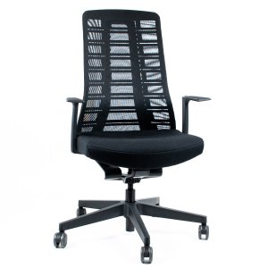Interstuhl PUREis3 PU213 Bürostuhl schwarz mit Netzrücken Interstuhl PUREis3 PU213 Bürostuhl schwarz mit Netzrücken
