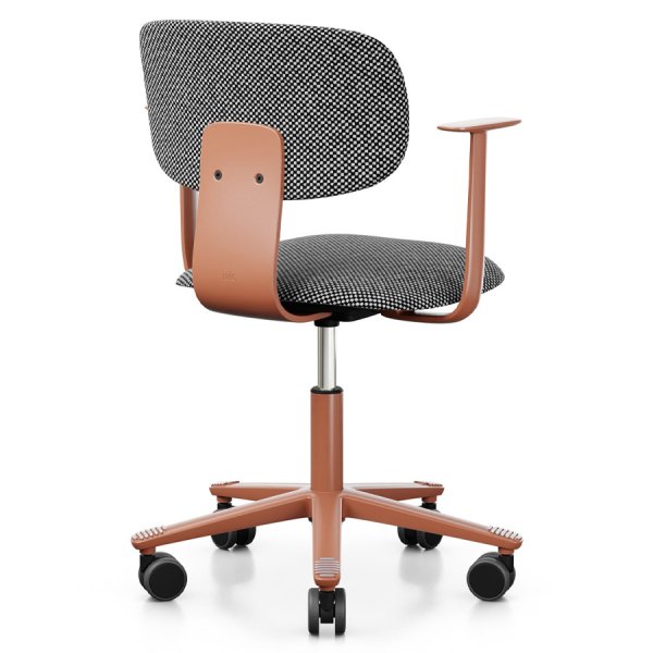 HAG Tion 2160 Bürostuhl Blush Rose - Sitz u. Rücken gepolstert Stoff Sisu 165