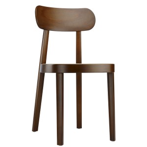 THONET 118 Holzstuhl | Rohrgeflecht-Sitz | Buche Nussbaum gebeizt THONET 118 Holzstuhl | Rohrgeflecht-Sitz | Buche Nussbaum gebeizt