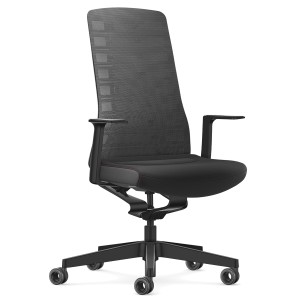 Interstuhl PURE ACTIVE Edition Bürostuhl mit Netzrücken - Variante anthrazit-schwarz Interstuhl PURE ACTIVE Edition Bürostuhl mit Netzrücken - Variante anthrazit-schwarz